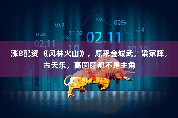 涨8配资 《风林火山》，原来金城武，梁家辉，古天乐，高圆圆都不是主角